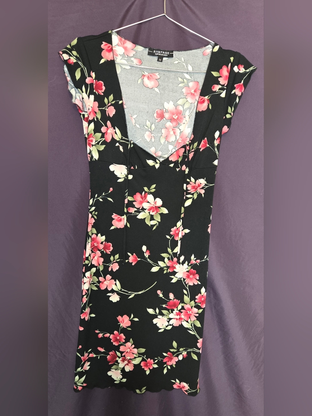 90s vintage rampage Floral babydoll dress